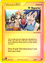 TV Reporter 88/97 - Uncommon - Reverse Holo